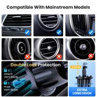 TOPK Soporte para Teléfono de Coche MagSafe – Soporte Magnético con Rotación 360°, Montaje en Salida de Aire, Compatible con Todos los Teléfonos Móviles - details 1