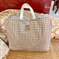 Bolsa De Mano De Oso Lindo Para Niños Organizador Impermeable De Bolsas De Almacenamiento De Ropa De Bebé Bolsa De Viaje De Jardín De Infantes Tamaño Medio Estilo Tote Bag - details 4