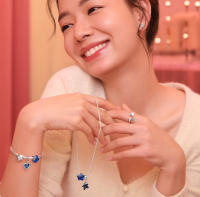 PANDORA Accesorios de joyería con cuentas de estrella curativa de la serie Lucky Star - details 0