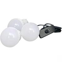 Sistema De Generador Solar Portátil Con 3 Luces De Iluminación Mini 6W Panel Solar Móvil Para Emergencias Al Aire Libre Camping Y Senderismo - details 5