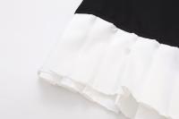 Vestido Corto Sin Mangas Elegante Y Casual Para Mujer TRAFZA Verano 2024 Pleated Falso Dos Piezas Estilo Casual Mini Vestido De Fiesta - details 16