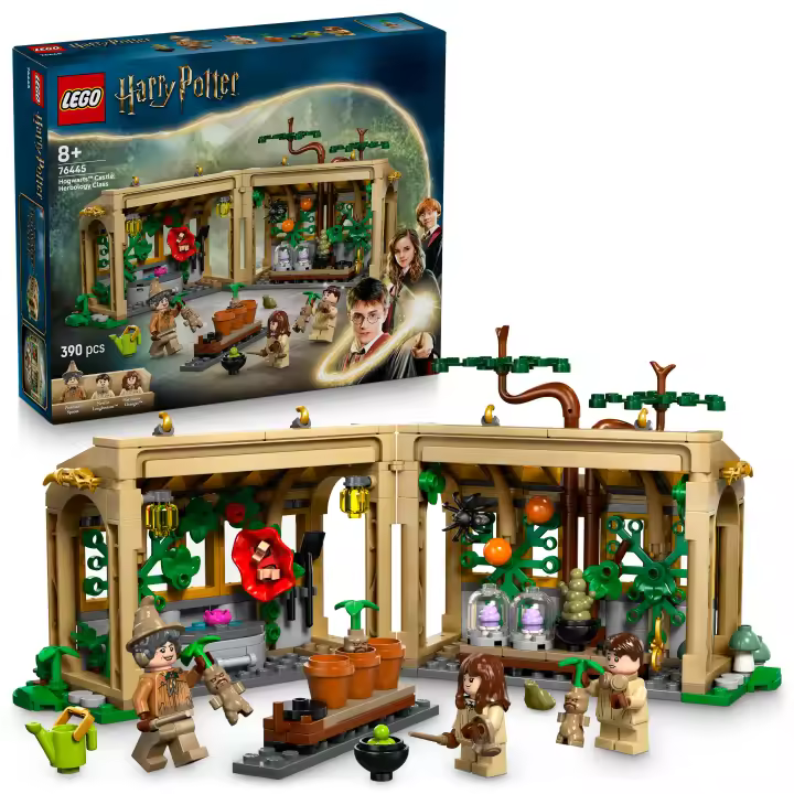 [PREVENTA] LEGO® Harry Potter™ Castillo de Hogwarts™: Clase de Herbología Regalo Mágico para Niñas, Niños y Fans a partir de 8 Años, Juego con Aula, 3 Minifiguras y Mandrágoras 76445 - 1