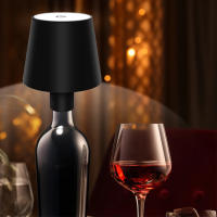 Lámpara De Mesa Recargable LED Con Sensor Táctil Luz De Escritorio Sin Cable 3 Colores Ajustables Para Sala De Estar Dormitorio Barra De Comida Iluminación - details 0