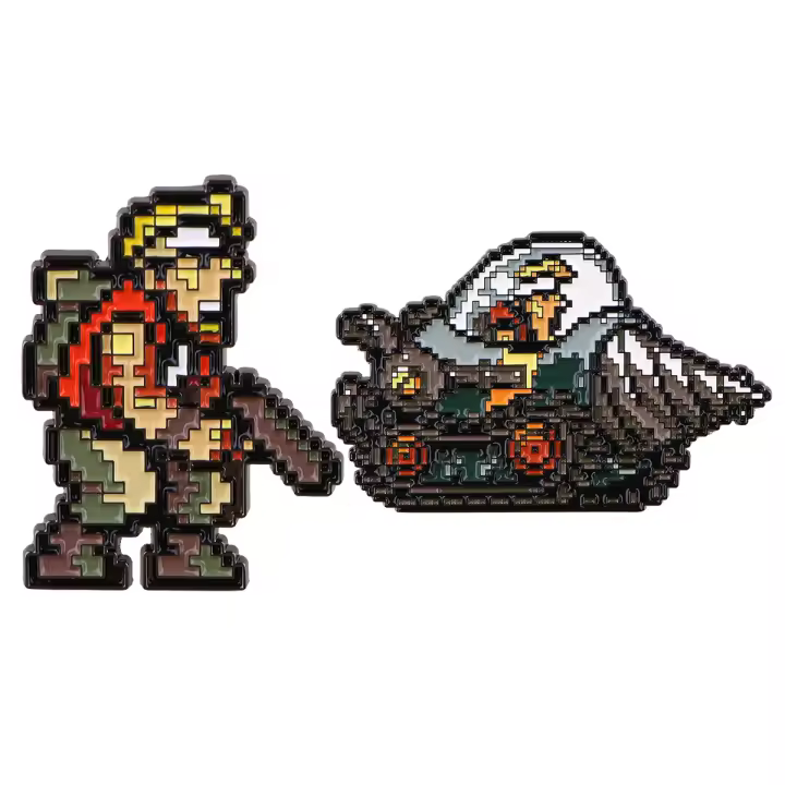 Broche Enamellado De Juego De La Infancia De Los Años 90 Metal Slug Pin Para Ropa Y Mochilas Accesorios De Moda Joyería Para Amigos - 1