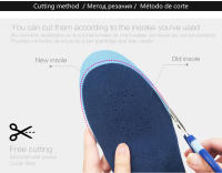 Almohadilla De Apoyo Arco Para Niños Corrección De Pierna O/X Almohadilla Ortótica Para Zapatos Alivio Del Dolor De Pies Planos Inodoras Transpirables Antideslizantes PU - details 15