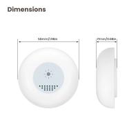 Sensor De Luz Inteligente MOES Tuya Zigbee Para Automatización De Iluminación Control Por APP Detección De Brillo Y Luminosidad Para El Hogar - details 8