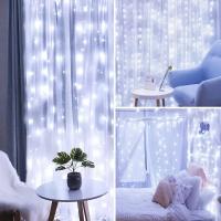 Luces De Encaje LED Para Ventanas Y Habitaciones Con Enchufe USB Decoración Festiva Para Bodas Navidades Y Año Nuevo - details 2