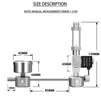 Kit De Generador De CO2 Para Acuario ZRDR DIY Con Contador De Burbujas Y Válvula De Solenoide Para El Crecimiento De Plantas Acuáticas - details 7