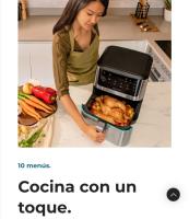 Freidora de Aire sin Aceite 8L Cecotec Cecofry Supreme 8000, 1800 W, 10 menús, Tecnología Perfect Cook, 30ºC - 200ºC, Control táctil. - details 3