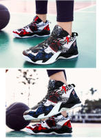 Zapatos De Baloncesto Para Hombre Plataforma Alta Tacones Altos Deportivas Antideslizantes Entrenadores QIWN Microfibra Caña De Madera Media Calf High Top Para Mujer - details 46