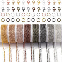 Cadena De Acero Inoxidable Multicolor 3m/Rol Con Hebilla De Anzuelo Para DIY Joyería Pulseras Y Hecho a Mano - details 7