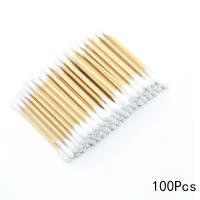 100PCS Herramientas De Arte De Uñas Con Empuñaduras De Madera Amarilla Rhinestones Picker Bead Pusher Para Manicura Y Pedicura Cuidado De Las Cutículas - details 3