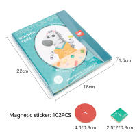 Juego De Aprendizaje De Matemáticas Con Fracciones Para Niños Tablero Magnético De Madera Educativo Para Enseñanza Religiosa Aritmética - details 5