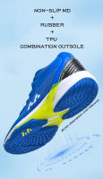 Zapatos De Voleibol Profesionales Para Hombres Y Mujeres Zapatillas Deportivas Transpirables Antideslizantes Para Tenis Y Badminton Material Superior De Malla Y Microfibra Suela De Goma - details 2