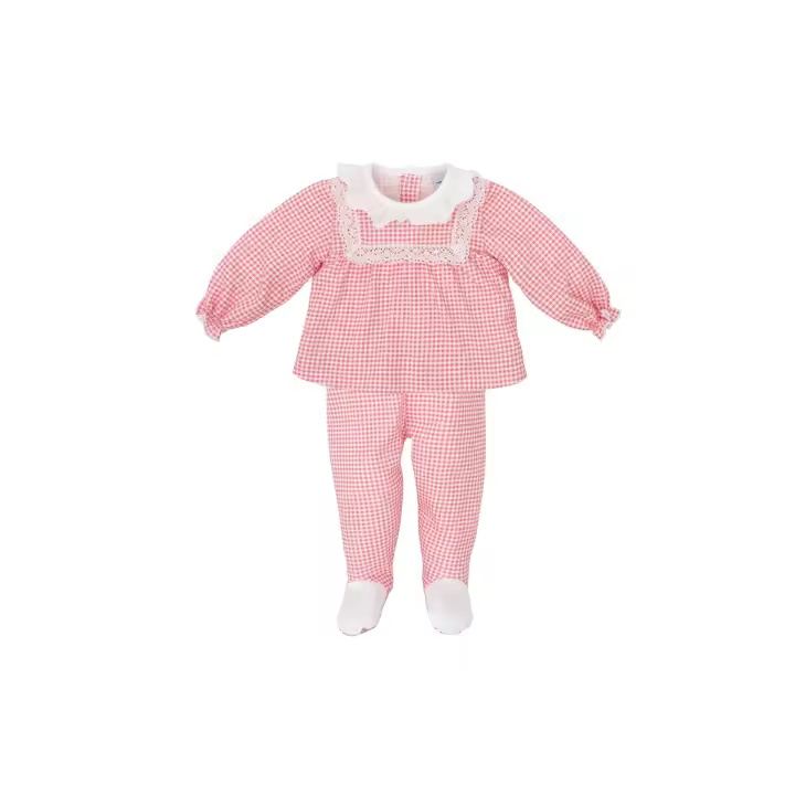 Babidu Conjunto Bebé Niña Algodón 100% Diseños Dulces - 1