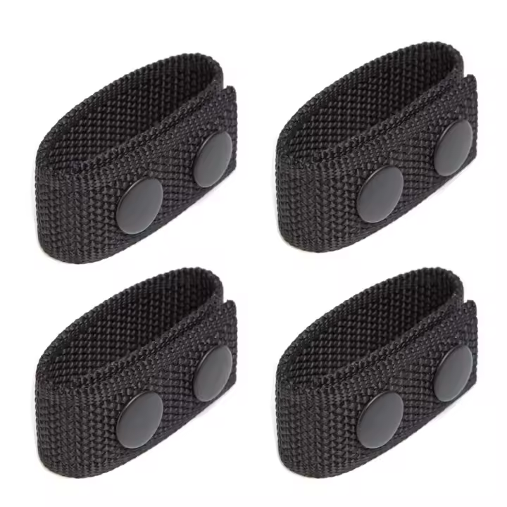 Porcheddu cinturón de servicio con doble broche para cinturones de 2 ¼ pulgadas de ancho, cinturón táctico de seguridad, accesorios de equipo militar de policía - 1
