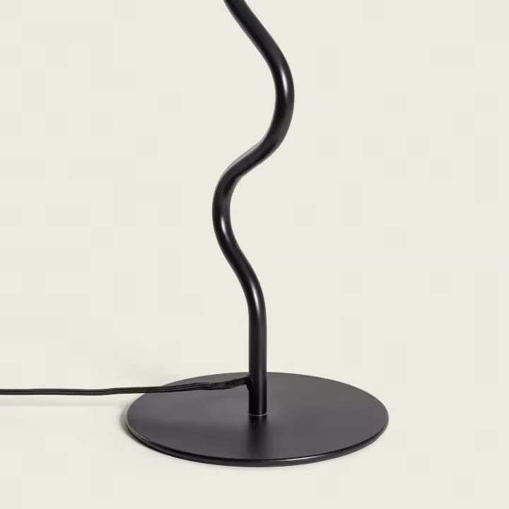 Ledkia Lámpara de Mesa Metal Denahi Blanco - 1