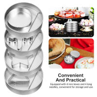 Molde De Galletas De Azúcar Horno De Alimentos Kit De Juego De Hacer Miel Y Biscochos De Acero Inoxidable Herramienta De Cocina - details 17