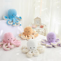 Peluche De Octopus Simulación Colgante Juguetes De Animal Suaves Dolly De Octopus Kawaii Para Decoración Del Hogar Y Regalo De Cumpleaños Para Niños - details 2