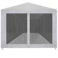 vidaXL Carpa de celebraciones con 8 paredes de malla 9x3 m - details 1