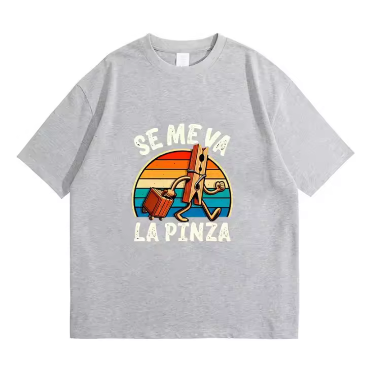 Camiseta Unisex De Algodón 100% Vintage Y2k Con Chistes En Español Para Hombres Y Mujeres Camiseta Suave Y Transpirable Para Uso Diario En Verano - 1