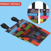 Cesta De Bicicleta Grande Capacidad De Almacenamiento Multiusos Portador De Cargas Desmontable Impermeable Frontal Para Scooters - details 16