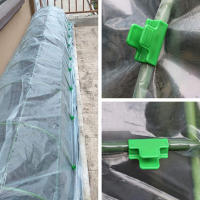 50Pcs Abrazaderas Para Película De Invernadero Y Telas De Sombra Clips Para Red De Jardín Túnel De Hojalata Y Cubierta De Algodón - details 8