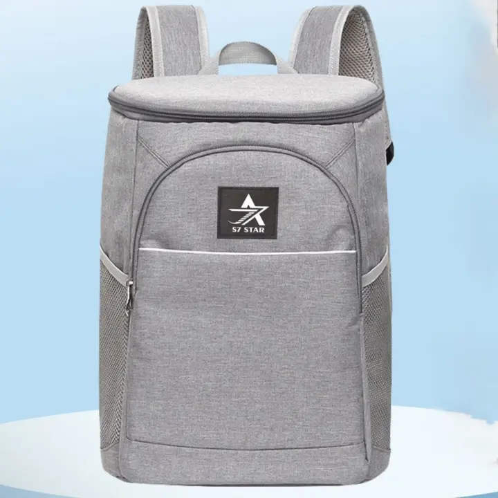 S7 STAR Mochila Nevera Isotermica Mochila Térmica Mochila de Refrigeración 27L Bolsa Térmica Porta Alimentos Mochila Genial para el Playa, Almuerzo, Picnics, Senderismo, Mochila Isotérmica Flexible de 27 litros - 1