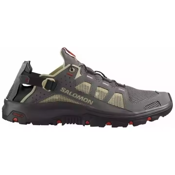 Zapatillas De Montaña Salomon Techamphibian 5 Rojo Hombre - 1