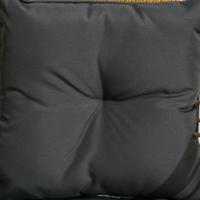 Conjunto de muebles de Jardín de trinquete Outsunny, 3 piezas. Zona de estar, incl. Mesa de Centro Y 2 Sillas, juego de bistro con muebles de balcón, Arena Dark gris. - details 4