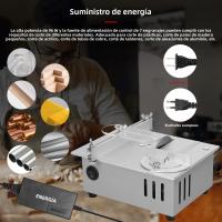 Taladro De Mesa Eléctrico Multifuncional 96W Con 7 Velocidades Ajustables Para Trabajos De Carpintería Máquina De Corte DIY Para El Hogar - details 5