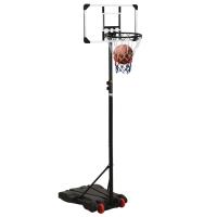 vidaXL Canasta de baloncesto policarbonato transparente 216-250 cm - details 6