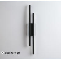 Lámpara De Pared LED Para Dormitorio Estilo Moderno Acero Cuádruple Con Sombrilla De Acrílico Iluminación Interior Para Sala De Estar Pasillo - details 8
