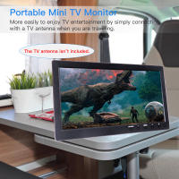 10.1 Inch 1024*600 LCD HD PC Monitor Mini TV Computer Display 2 Channel Video Input Portable Monitor With Speaker HDMI VGA - details 2
