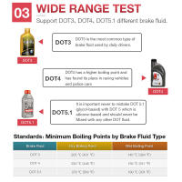 Prueba De Calidad De Aceite De Frenos Digital BF200 LED DOT3 DOT4 DOT5.1 Herramienta De Prueba Para Automóviles - details 10