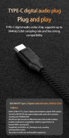 Auriculares De In-ear Conch HiFi Dinámicos Con Micrófono Y Reducción De Ruido Cable USB C Y 3.5MM Alta Performance Para HiFi Monitor Headset - details 12