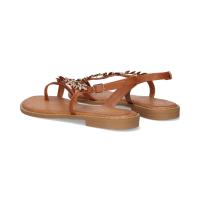 Sandalias planas de Mujer EXE P4015-9CAMEL ESCLAVA ESPIGA CAMEL 35807 25V - details 4