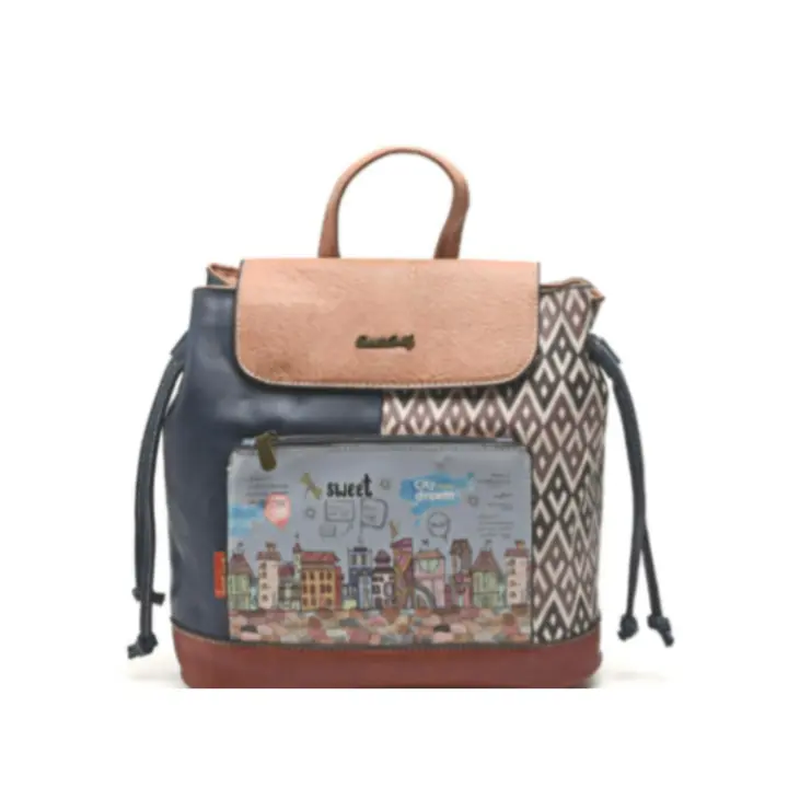 Mochila Mujer Sweet Candy City Of Your Dreams - Marrón - 1
