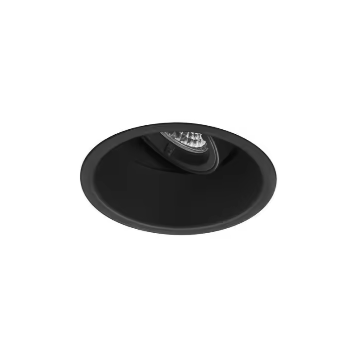 HUANGJISOO Foco Empotrable LED 431D Redondo Negro JISO 431D-01 - 1
