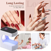 LULAA Máquina De Uñas Portátil UV Para Gel Manicura Lámpara LED Mini Luz De Uñas Fácil Y Rápida Extensión De Uñas Manicura UV - details 5