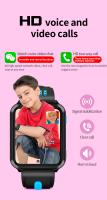 H1PRO 1,83 "de pantalla grande Reloj teléfono inteligente 4G de Doble Cámara Niños Reloj 2 + 16G-Pink - details 6