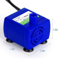Bomba de Agua para Gatos, Fuente para Beber, dispensador Automático, Bomba de Fuente de Agua para mascotas, reemplazo de Fuente sumergible ultra Silenciosa with Luces LED Fuente de Agua para Gatos y dispensador de Agua - details 0