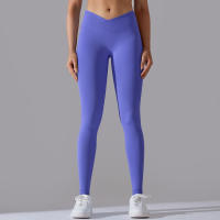 Leggings De Yoga Para Mujer Cintura Alta Levantamiento De Caderas Gimnasio Sin Costuras Pantalones De Deporte Fitness Running - details 36