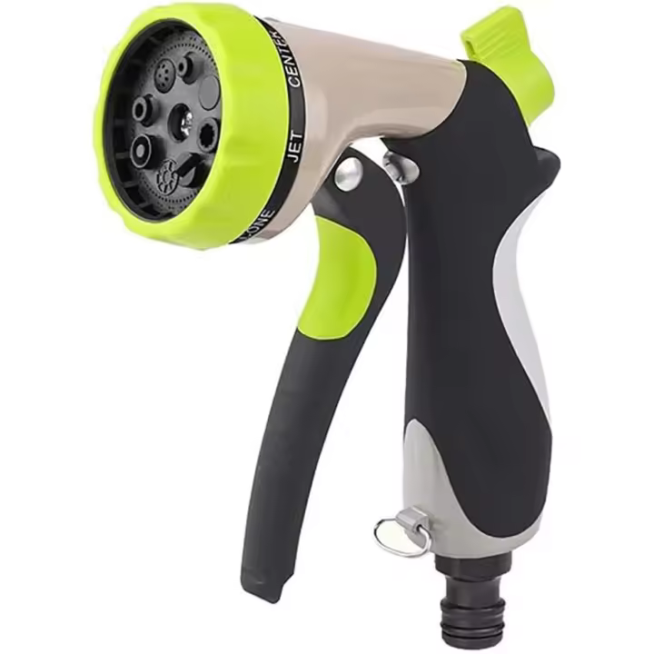 Garden Hose Spray Gun 8 Patterns - 1