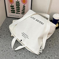 Bolso De Hombro Para Mujer De Lona De Alta Calidad 2023 Bolsa De Compras Estudiantes Bolso De Libros De Algodón Gran Tote Para Niñas Monedero - details 18