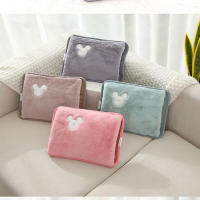 Bolsa De Agua Caliente Eléctrica Suave Para Invierno Calentador De Manos Reutilizable Con Enchufe EU Recargable Para Cálido Mano Y Bolsillo - details 5