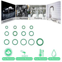 Kit De Accesorios De Sellado De Anillo O De Goma Para Aire Acondicionado Automotriz 270/530 Piezas Resistente a Aire Y Gas Para Mantenimiento Profesional - details 5