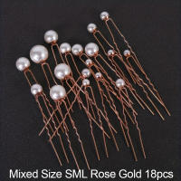 Barretta De Metal En Forma De U Para Mujer Con Perlas Simuladas Accesorio De Cabello Para Boda Estilo De Peinado De Novia Herramienta De Diseño De Pelo - details 11