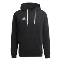 ADIDAS Sudadera Hombre Color Negro con Capucha Entrada 22 - Ideal Entretiempo - Puños Bordados - Bolsillo Canguro - Capucha con Cordones Ajustables - Adidas Sport - Sudadera Negra Adidas - details 2