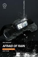 Linterna Frontal LED Recargable Mini Con Sensor Y Batería Integrada USB Impermeable Para Camping Y Pesca Luz De Mano Para Exteriores - details 7